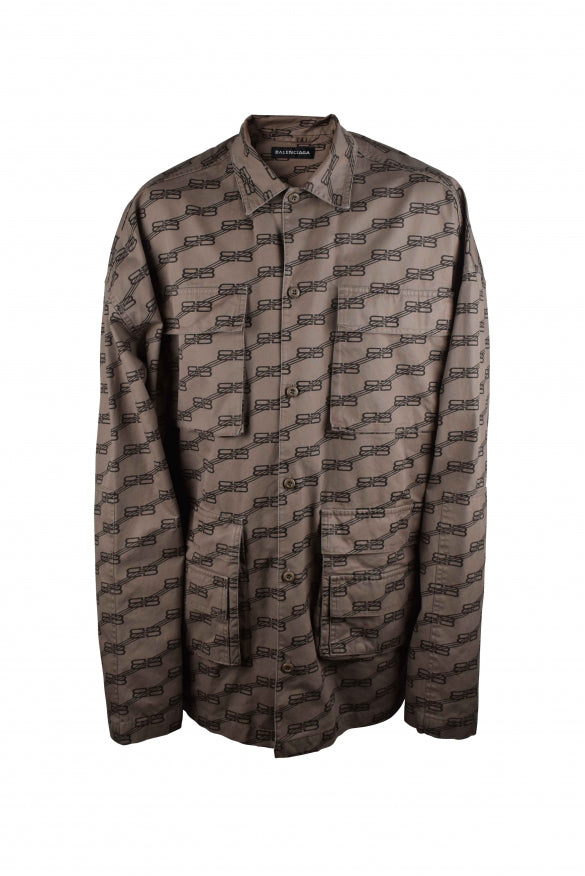 Balenciaga Men Cargo Shirt