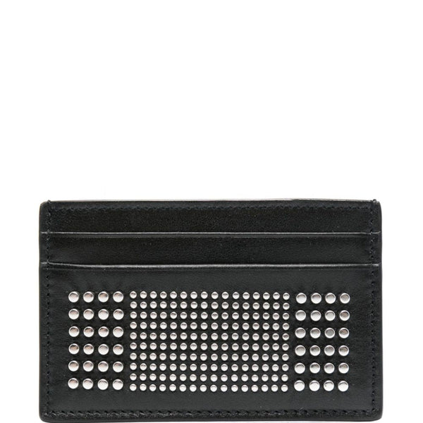 Alexander Mcqueen Men Studded Leather Card Case