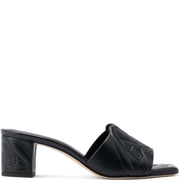Alexander Mcqueen Women Seal Leather Sandals