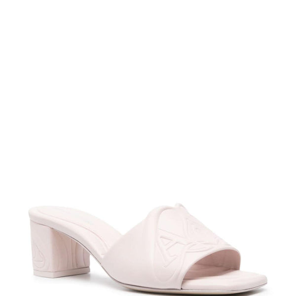 Alexander Mcqueen Women Seal Leather Mules