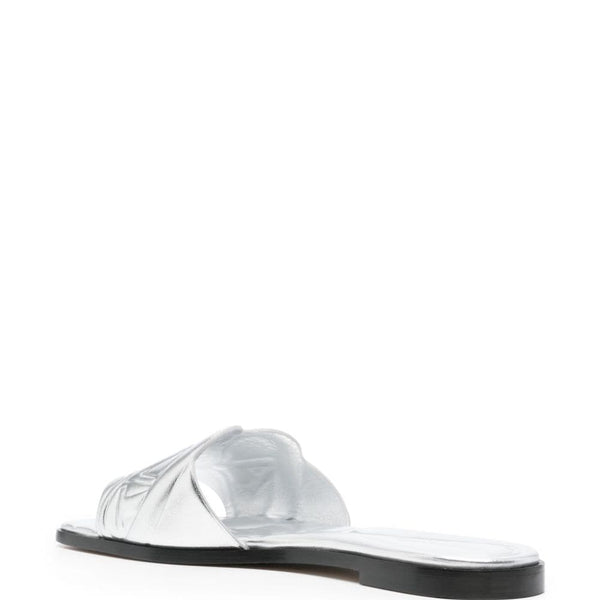 Alexander Mcqueen Women Seal Leather Sandals