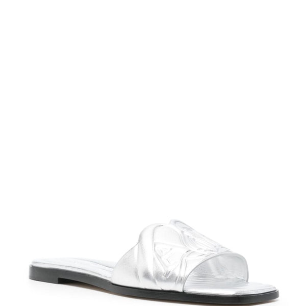 Alexander Mcqueen Women Seal Leather Sandals