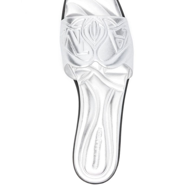 Alexander Mcqueen Women Seal Leather Sandals