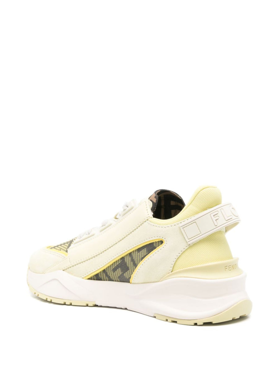 Fendi Women Fendi Flow Leather Sneakers