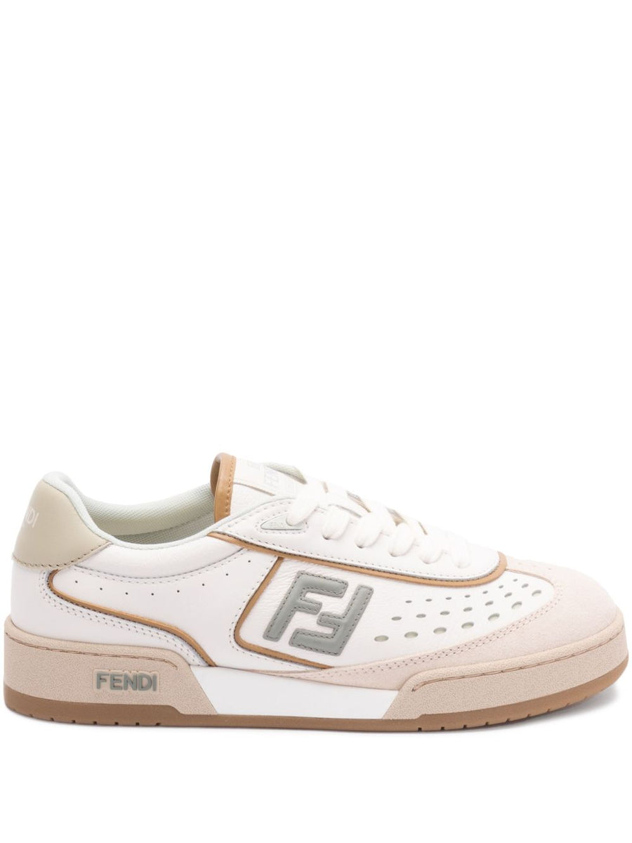 Fendi Women Fendi Match Leather Sneakers