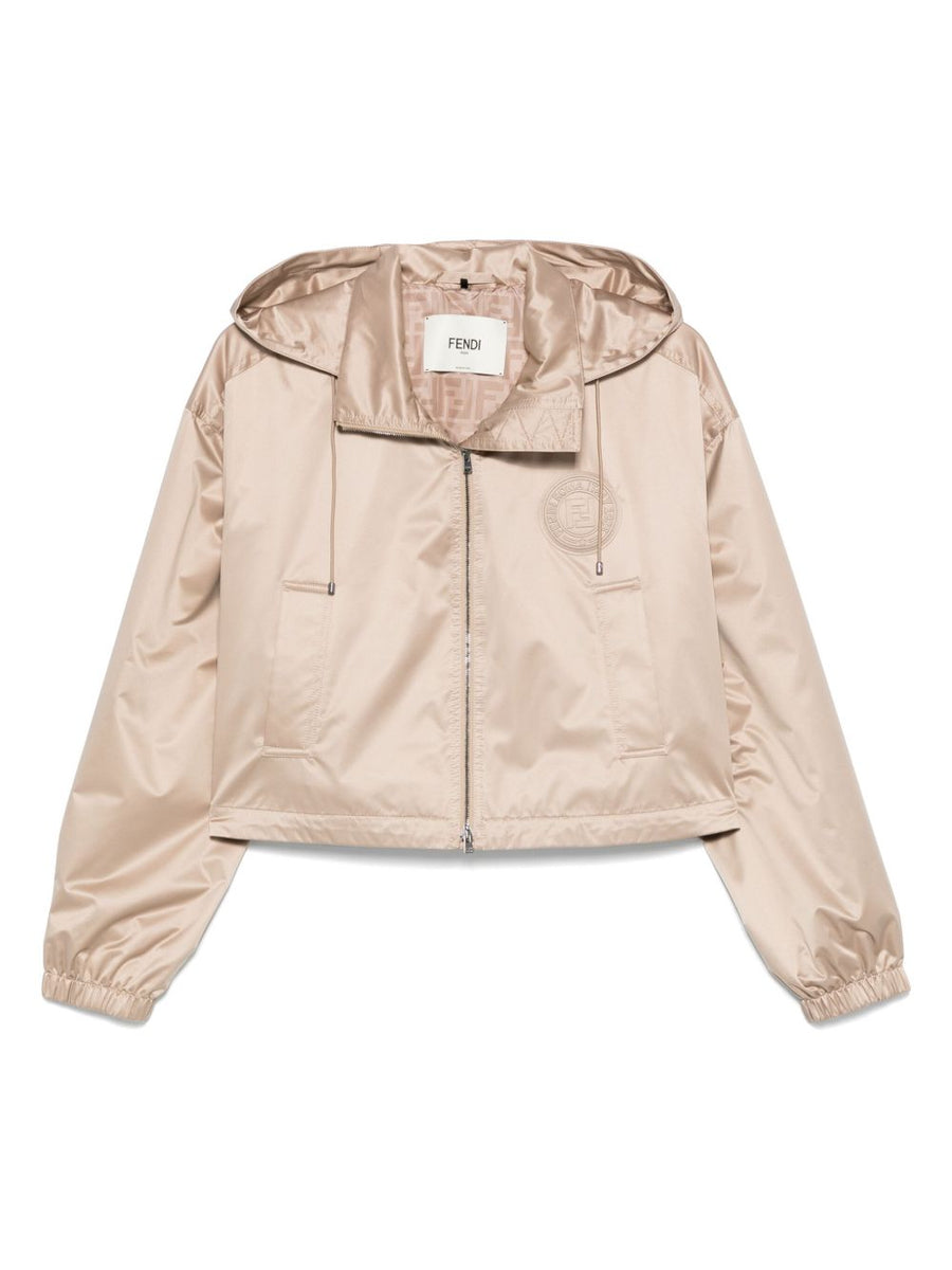 Fendi Women Hooded Windbreaker