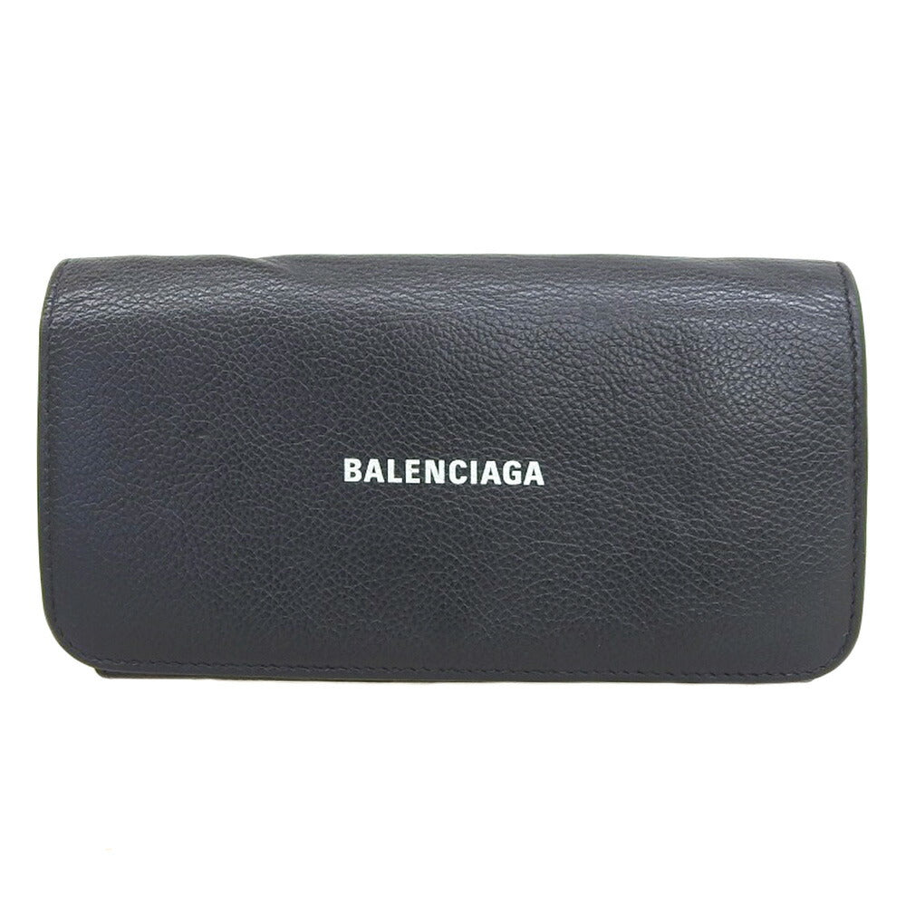 balenciaga Leather Long Wallet 594289