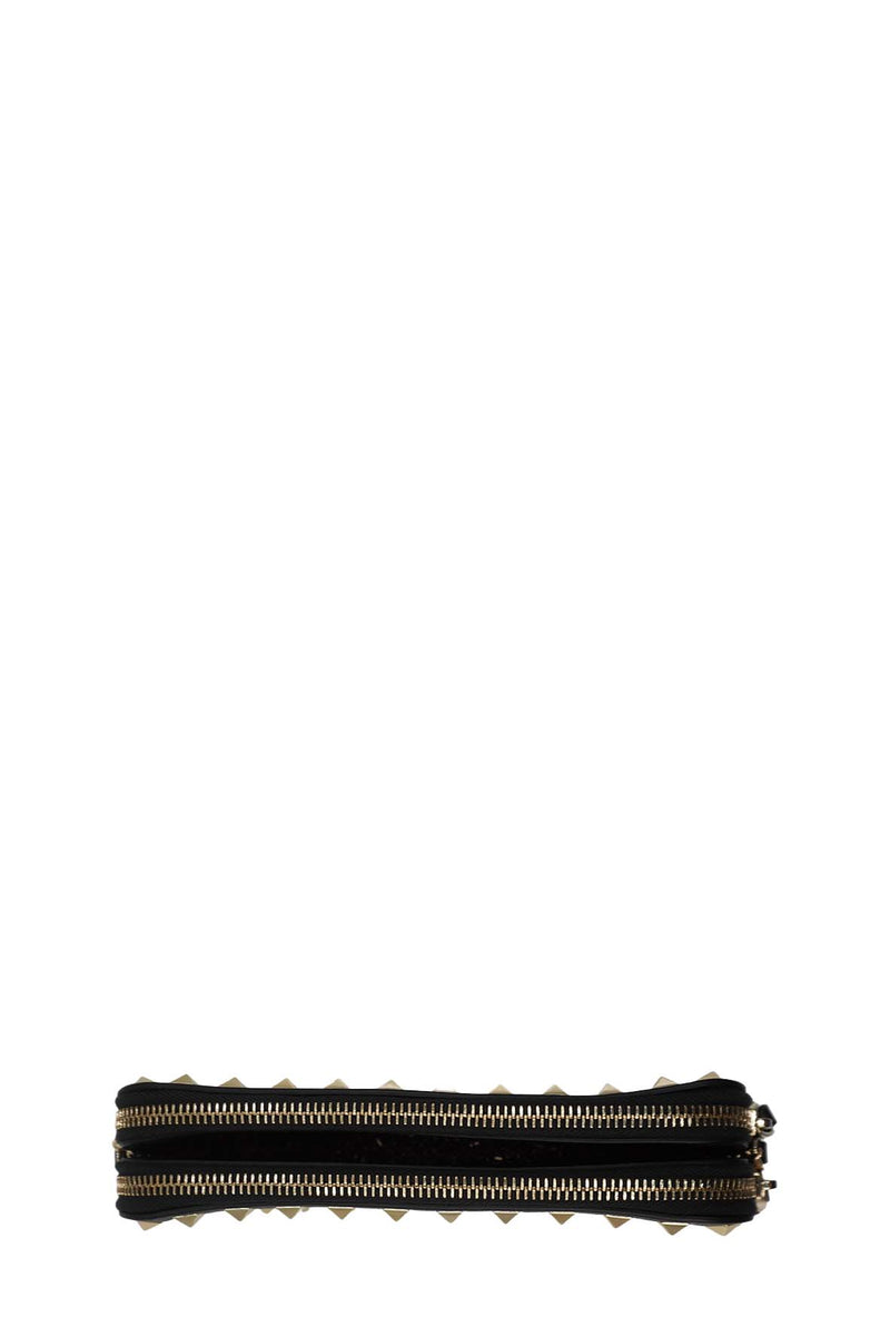 Garavani Rockstud Chain Camera Crossbody Bag Black