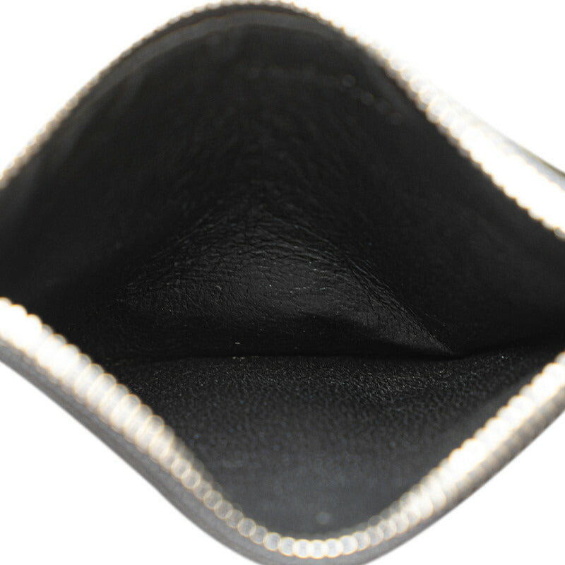 balenciaga Croc Embossed Leather Card Case