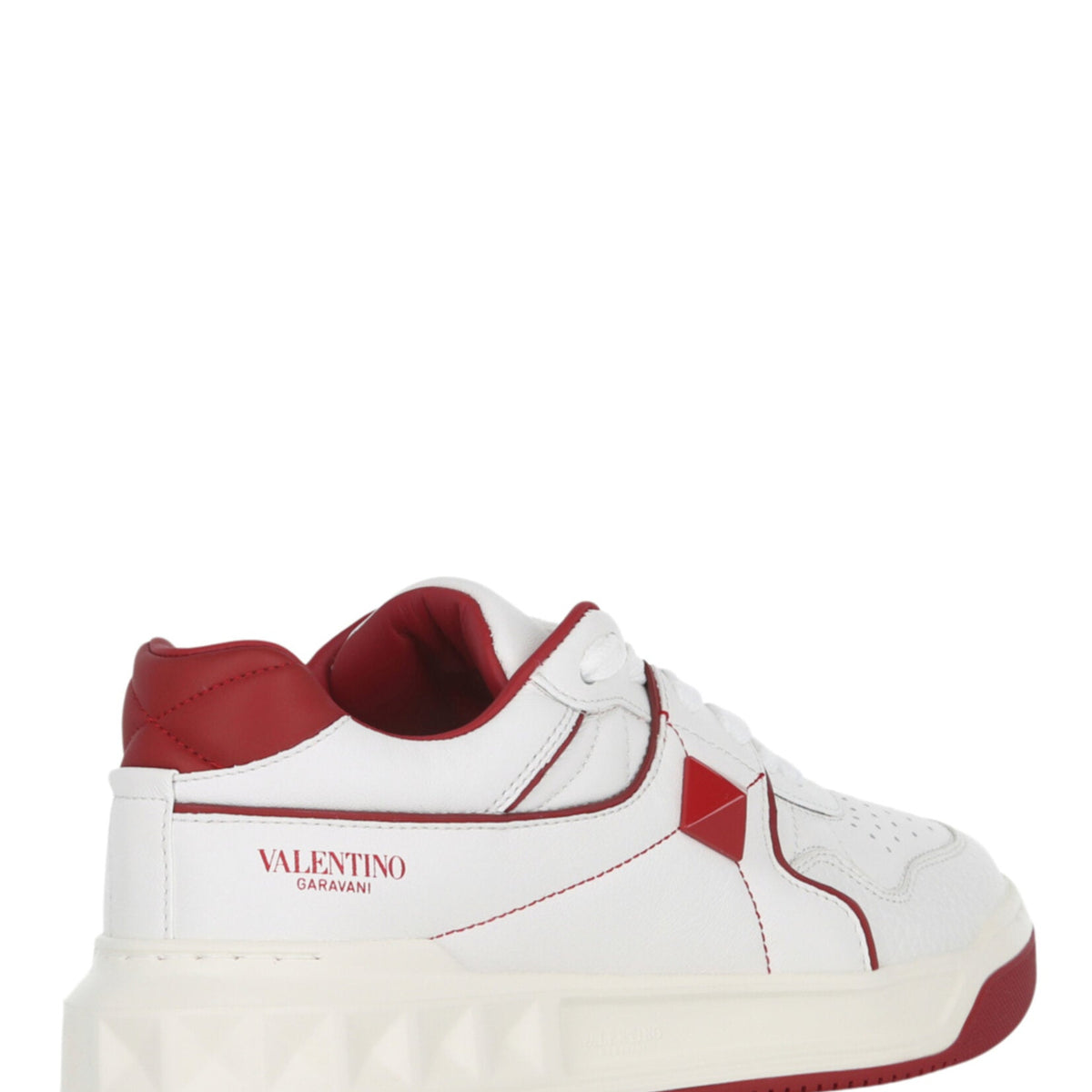 Valentino Womens One Stud Low-Top Sneaker