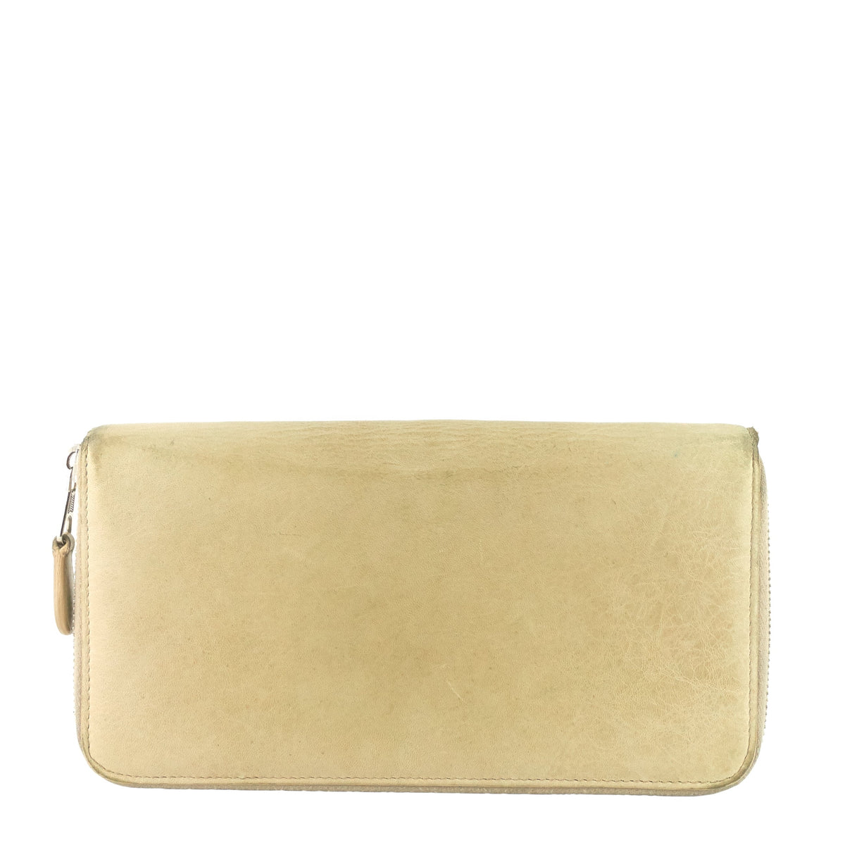 balenciaga Long Zipper Agneau Leather Wallet