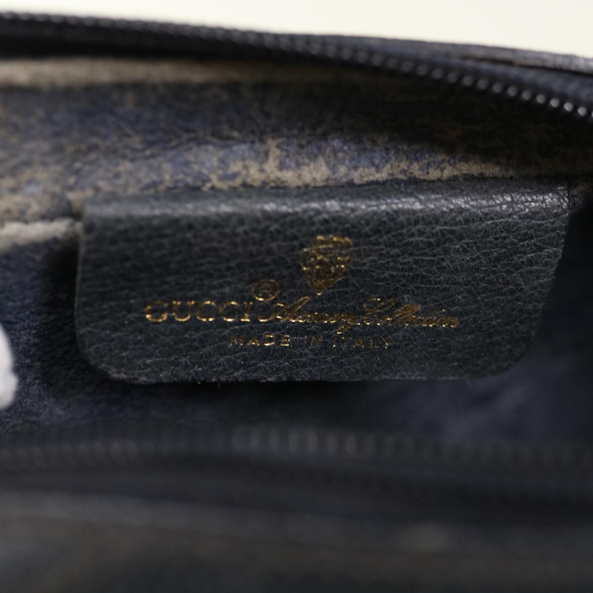 GUCCI GG Supreme Sherry Line Clutch Bag Red Navy 63 01 012 Auth yk10298