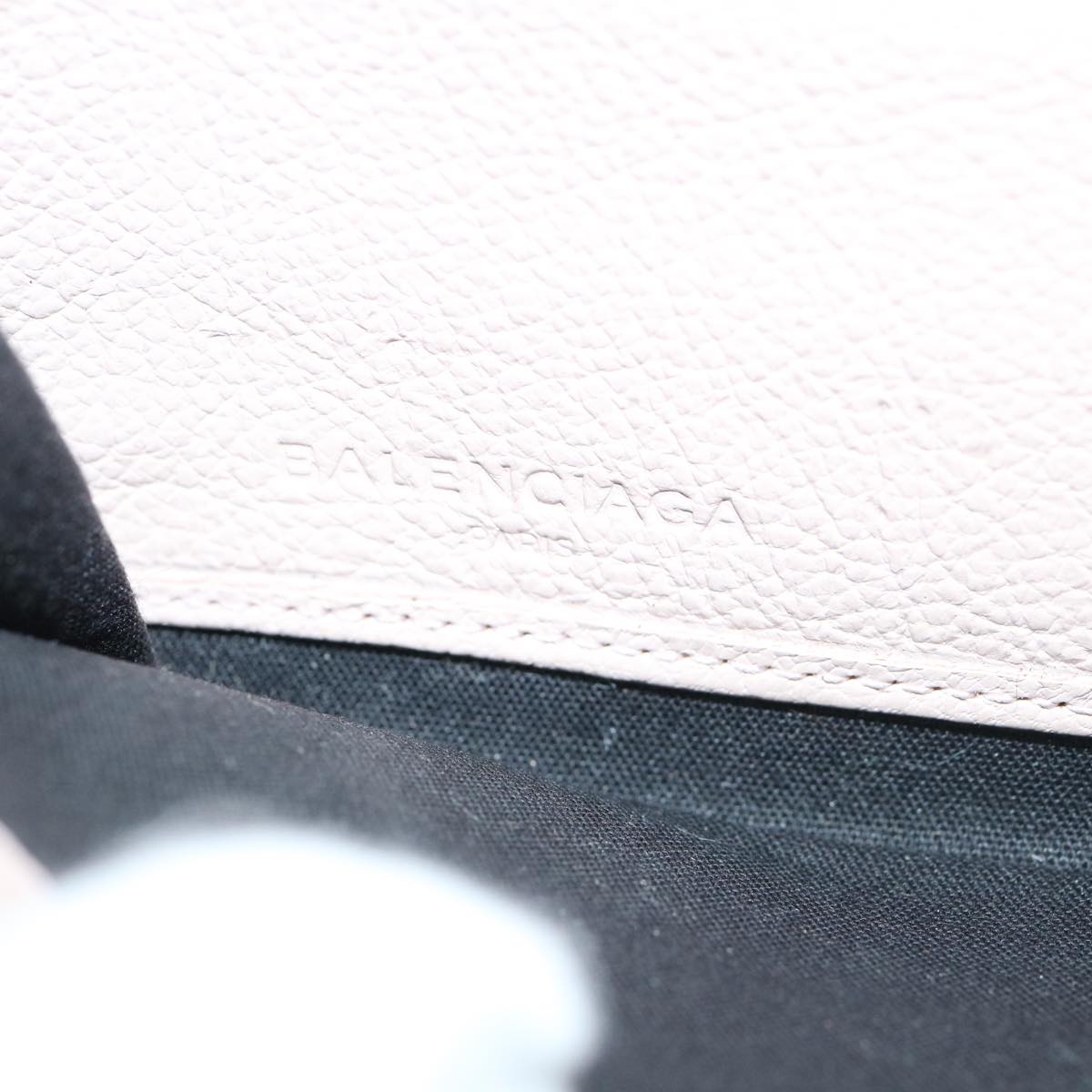 balenciaga Classic Continental Zip Long Wallet Leather Pink 253036 Auth yk9793